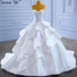 Serene Hill White Sweetheart Sexy Wedding Dresses 2025 Beaded Pearls Lace Up Bride Gowns HM67317 Custom Made - SERENE HILL