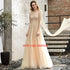 Sliver Arabic Luxury Beading Cape Sleeves A-Line Evening Dresses 2025 O-Neck A-Line Sexy Evening Gowns cerene Hill LA60869 - SERENE HILL