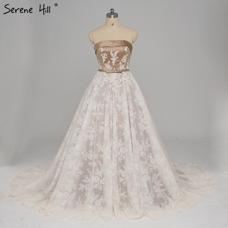 On Sale no return no refundSale Vintage Sleeveless Appliques Satin Prom Dresses 2025 Sexy Evening Party Dress Longo Real Photo HA2143 - SERENE HILL