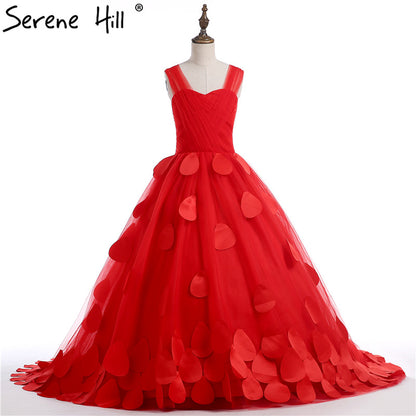 On Sale No Return No Refund Petal Flower Girl Dresses Girls pageant dresses for girls HTA0002 - SERENE HILL