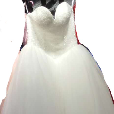 On Sale no return no refundSale Burgundy Crystals ball gown Wedding Dress Bridal Dress Wedding Gown HA2014 - SERENE HILL