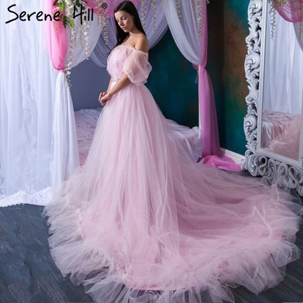 Long Train Pregnant Photography Wedding Gown Photo Dress HA2005 - SERENE  HILL