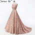On Sale no return no refundSale Elegant Tulle Evening Dress Sleeveless Small Flowers Evening Gowns HA2064 - SERENE HILL