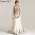On Sale no return no refundSale Mermaid With Cap Fashion Evening Dress Long Sleeve LA6271 - SERENE HILL