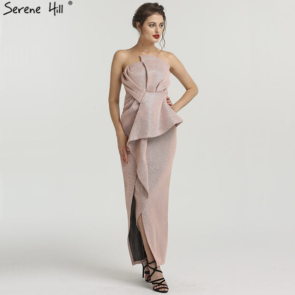 On Sale No Return No  Refund  Sale Asymmetrical Evening Dress Sleeveless Evening Gowns QA8020 - SERENE  HILL