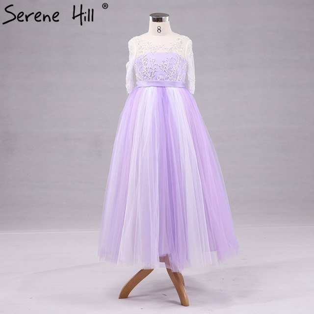 On Sale No Return No Refund Sale Waterfall Beading first Communion Dresses For Girls pageant HTA0003 - SERENE HILL