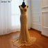 On Sale no return no refundSale Deep-V Sexy Mermaid Tulle Evening Dresses LA6511 - SERENE HILL