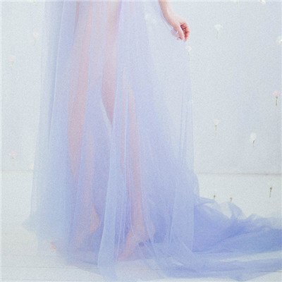 On Sale No Return No Refund Sale Formal dress Long Sleeve See Through Blue Evening Dresses Custom Size Plus Size HA2098 - SERENE HILL