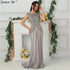 On Sale no return no refundSale Dubai Design Cutaway Sides Evening Dresses Diamond Pearls Evening Gowns LA6676 - SERENE HILL